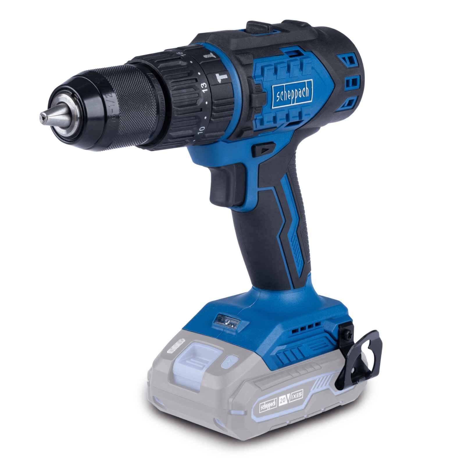 Taladro Percutor Inalámbrico 20V Brushless Scheppach — uso real