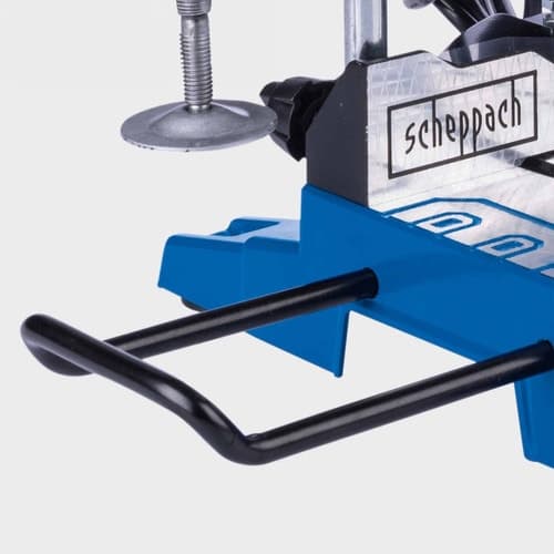 Ingleteadora Scheppach HM210L 210 mm 1500 W — uso real
