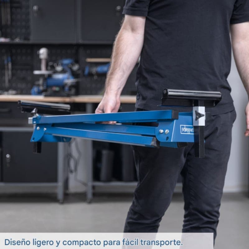 Mesa Soporte para Sierras Ingletadoras UMF1550 Scheppach — perspectiva