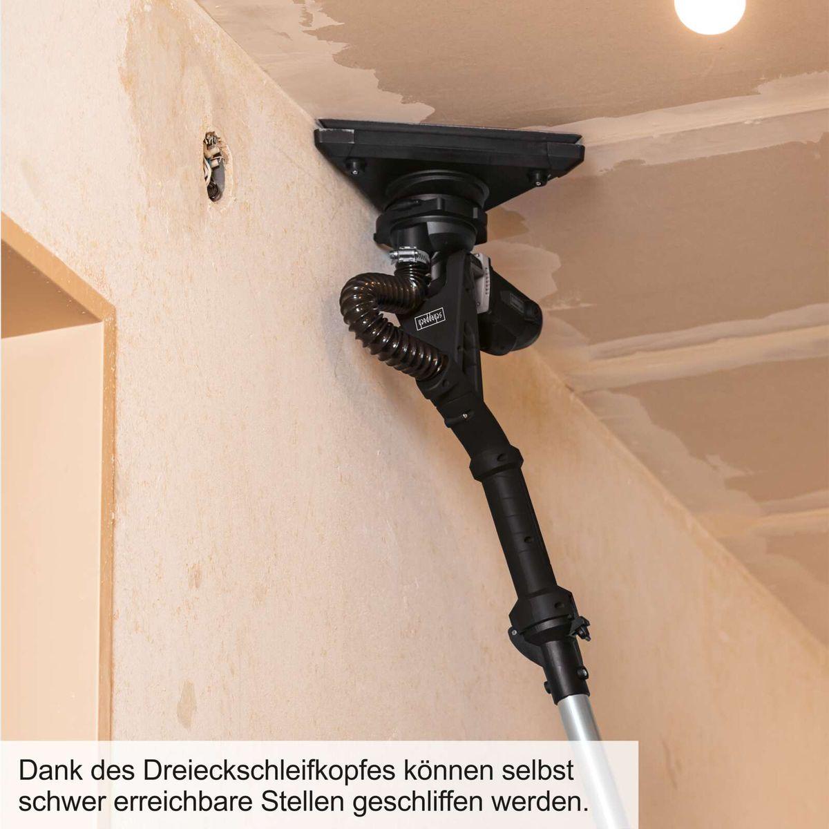 Lijadora de Pared y Techo 710W Scheppach Black Edition - Velocidad Variable, 2 Cabezales — vista 10
