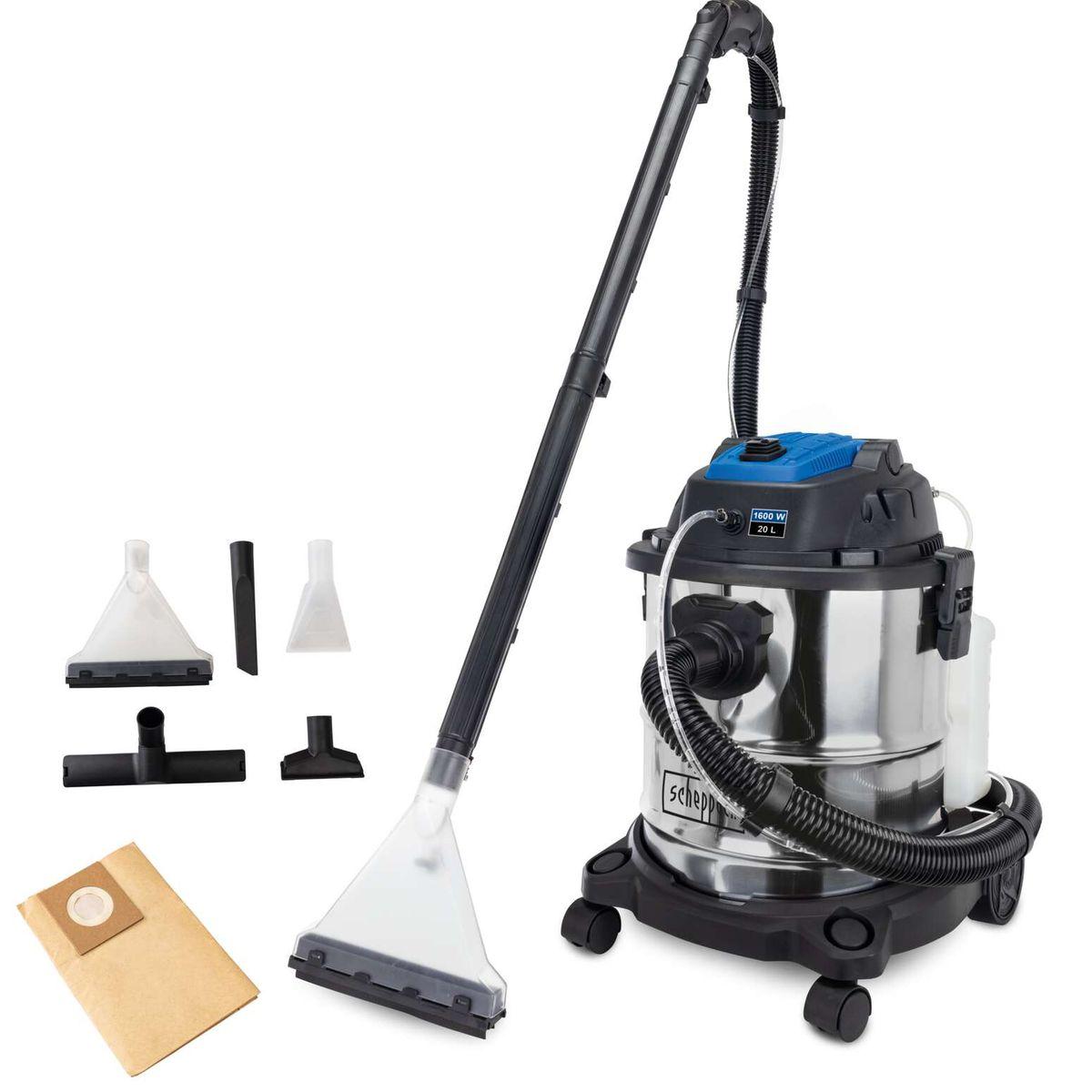 Aspiradora Lava Alfombras 5 en 1 SprayVac20 Scheppach - 1600W, 20L — vista 9