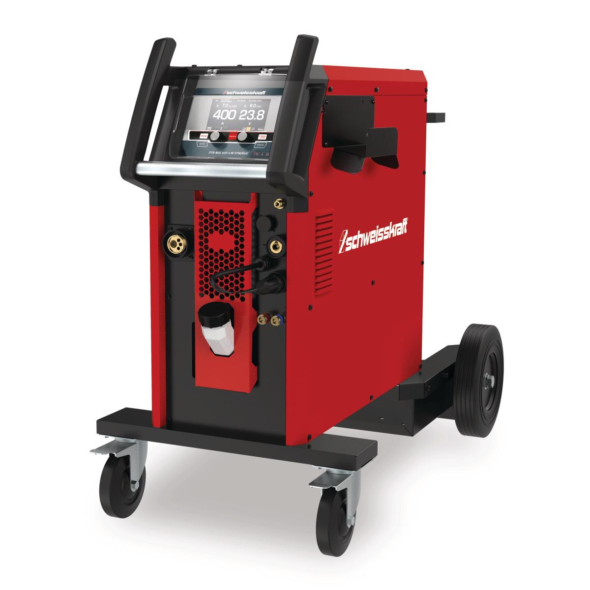 Soldadora MIG/MAG inverter Schweisskraft SYN-MIG Synergic - Soldadora MIG/MAG inverter Schweisskraft SYN-MIG 403-4 W Synergic