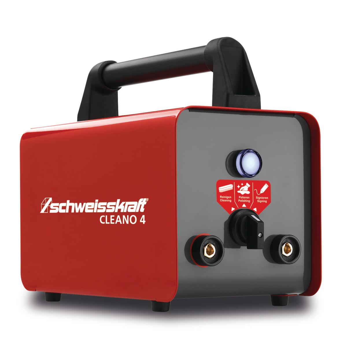 Dispositivo de limpieza y marcado de acero inoxidable Schweisskraft CLEANO 4