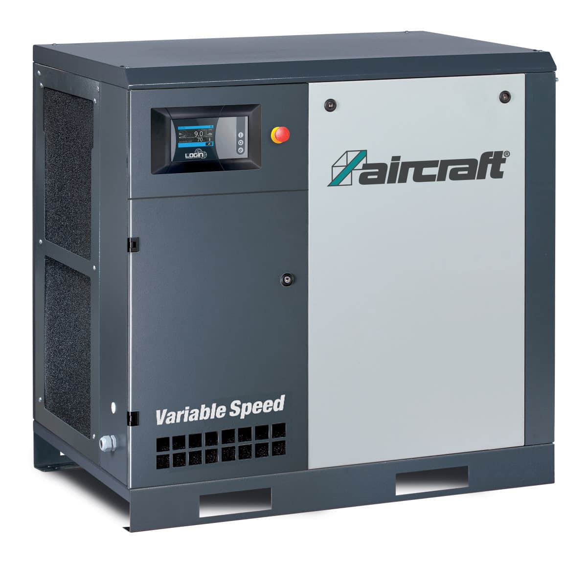 Compresor de tornillo Aircraft A-K-MAX VS 15 kW para sala de aire comprimido industrial
