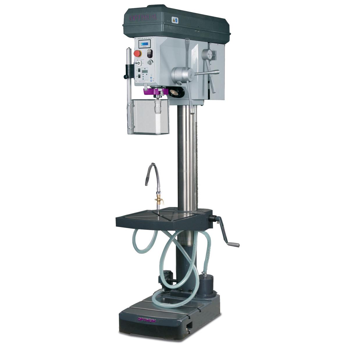 Taladro de columna Optimum OPTIdrill B 34 - Taladro de columna Optimum OPTIdrill B 34HV