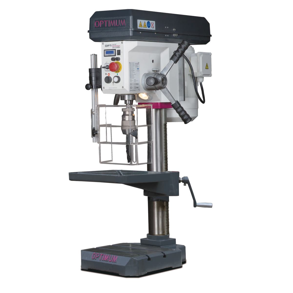 OPTIdrill DH 24BV – Taladro de columna con transmisión variable mecánica Berges