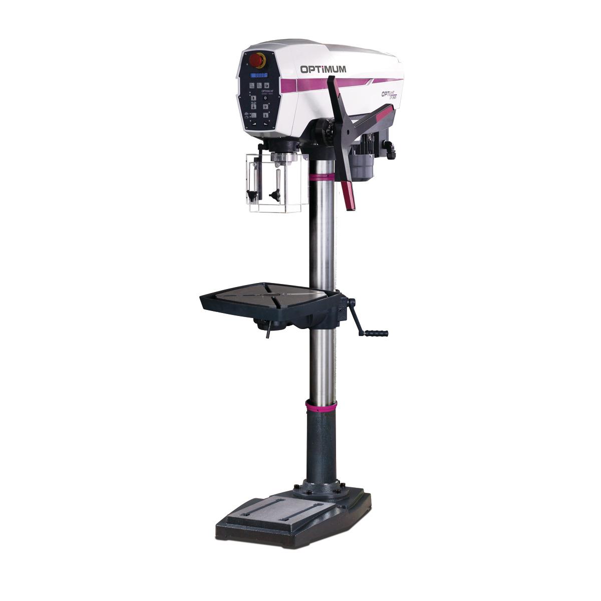 Taladro de columna Optimum OPTIdrill DP 26BV-F promotional set