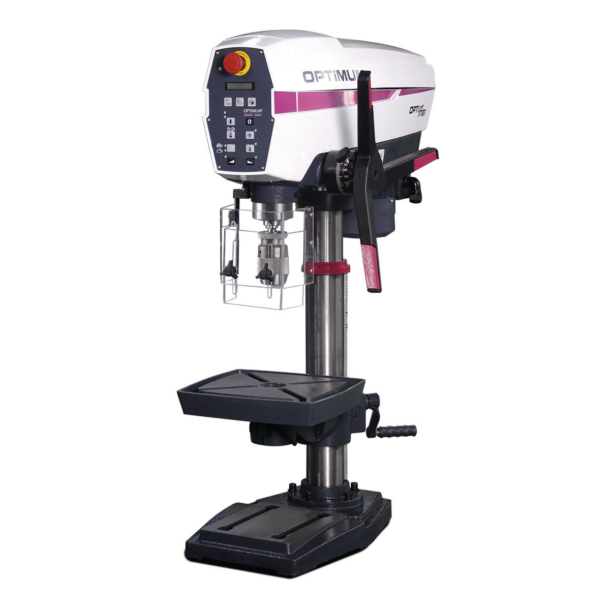 Taladro de columna Optimum OPTIdrill DP 26BV-T promotional set