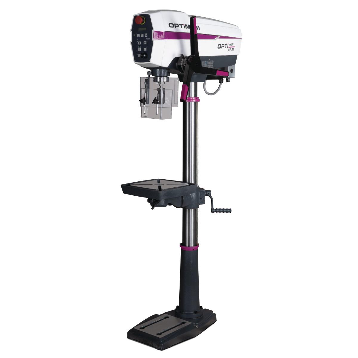 Taladro de columna Optimum OPTIdrill DP 26V-F Special offer set