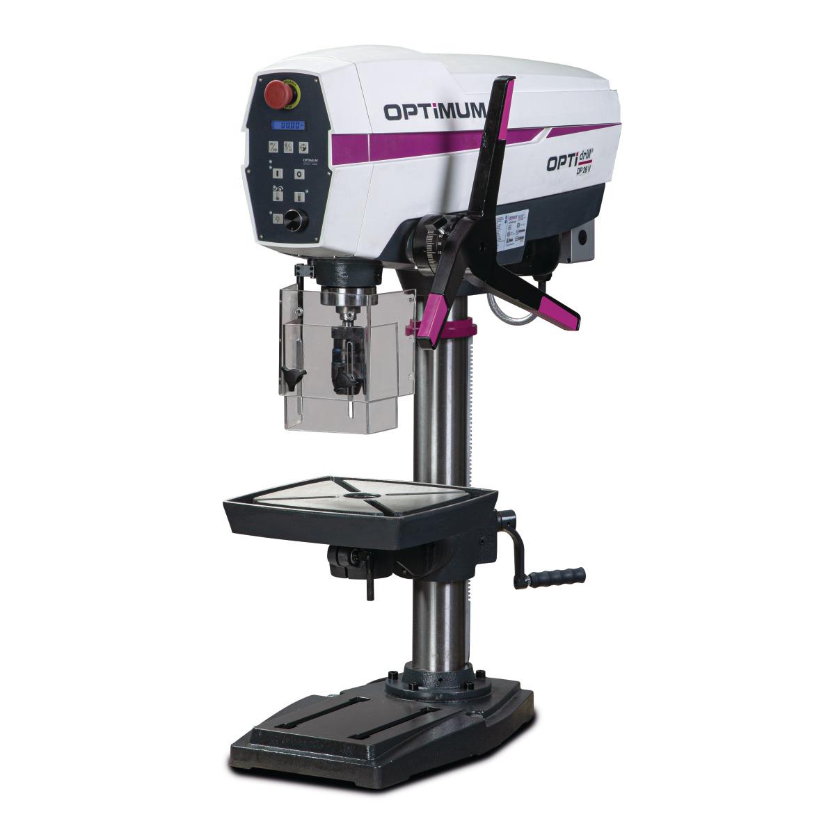 Taladro de columna Optimum OPTIdrill DP 26V-T con función de roscado - Taladro de columna Optimum OPTIdrill DP 26V-T