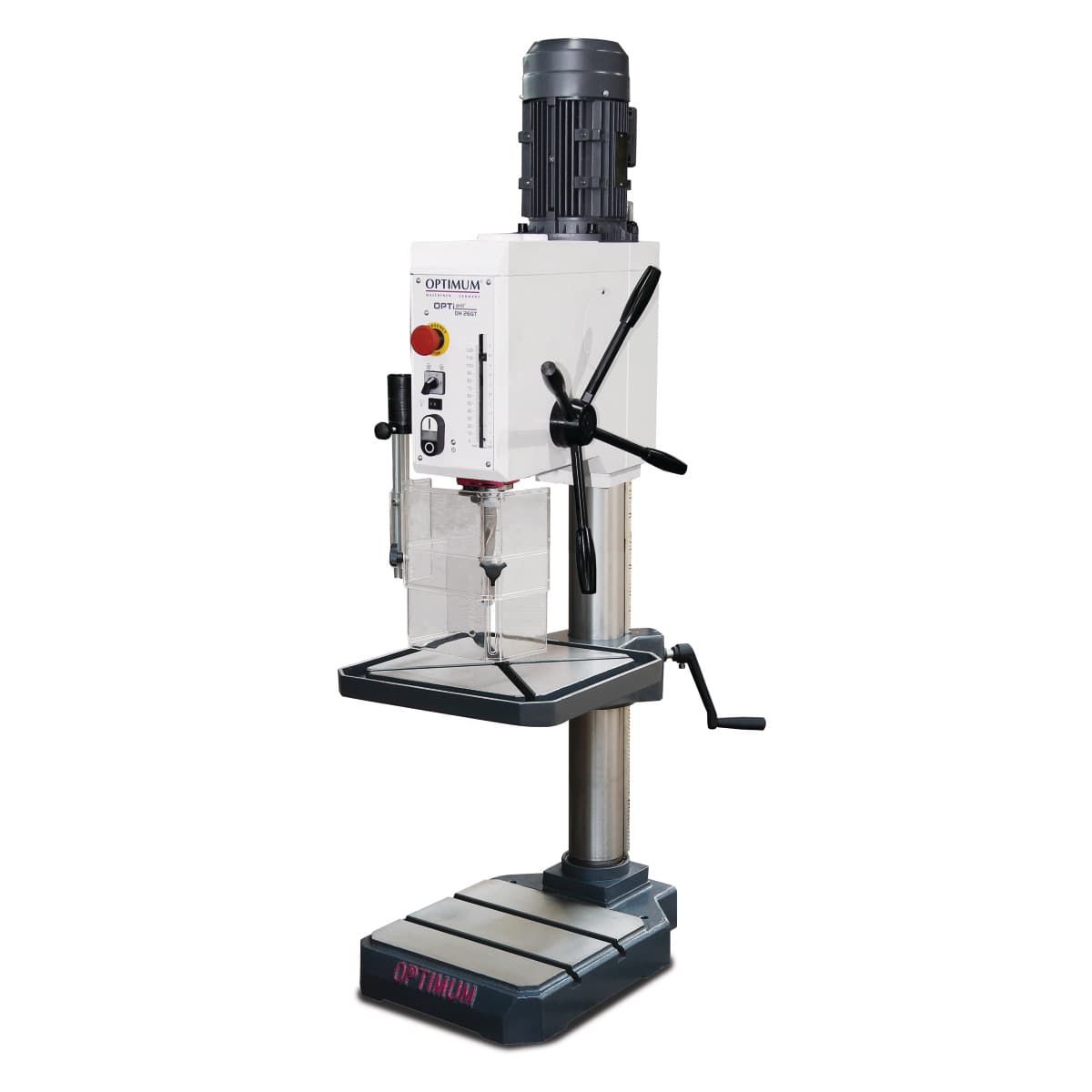 OPTIdrill DH 26GT – Taladro de columna con caja de engranajes de poliamida