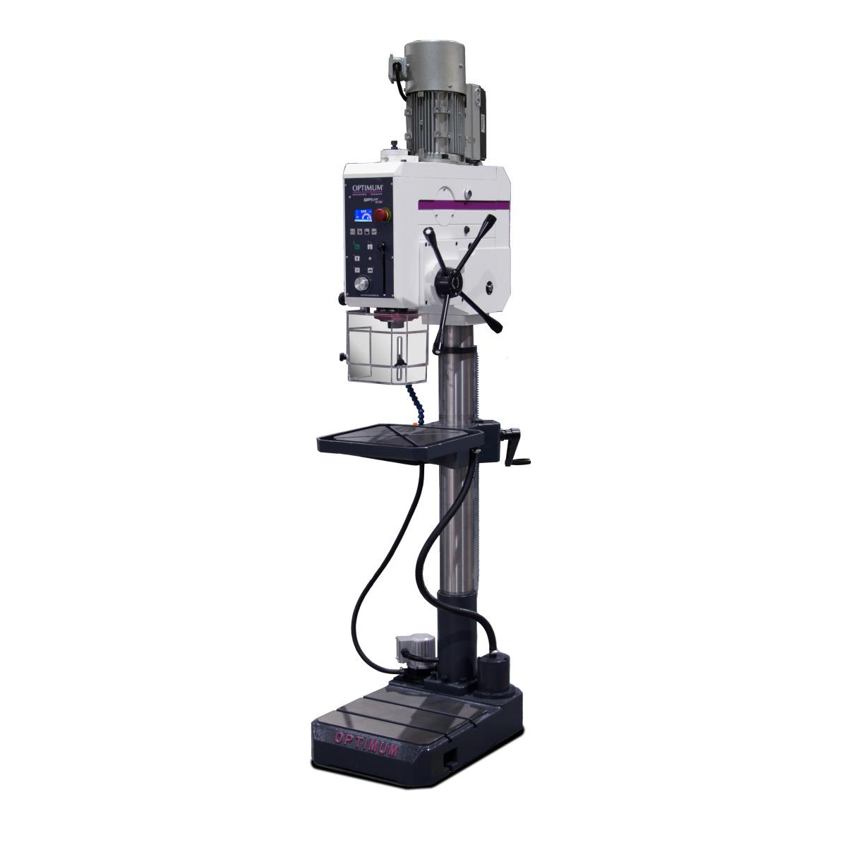 Taladro de columna con caja de engranajes Optimum OPTIdrill DH 35 - Taladro de columna con caja de engranajes Optimum OPTIdrill DH35V