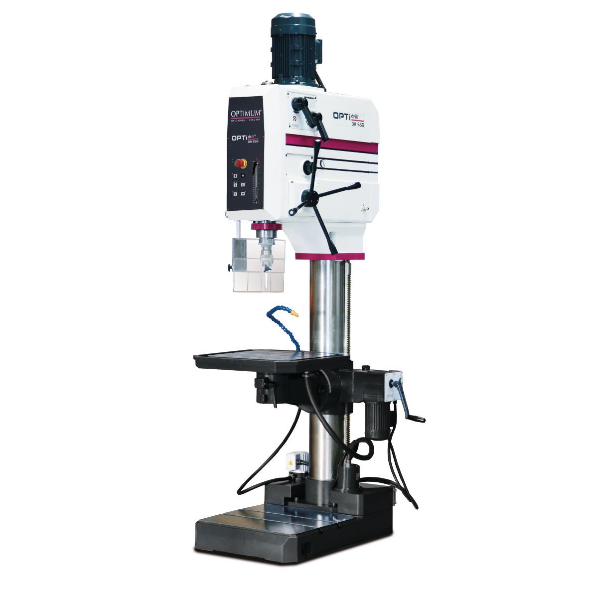 Taladro de engranajes Optimum OPTIdrill DH 55 - Taladro de engranajes Optimum OPTIdrill DH 55G