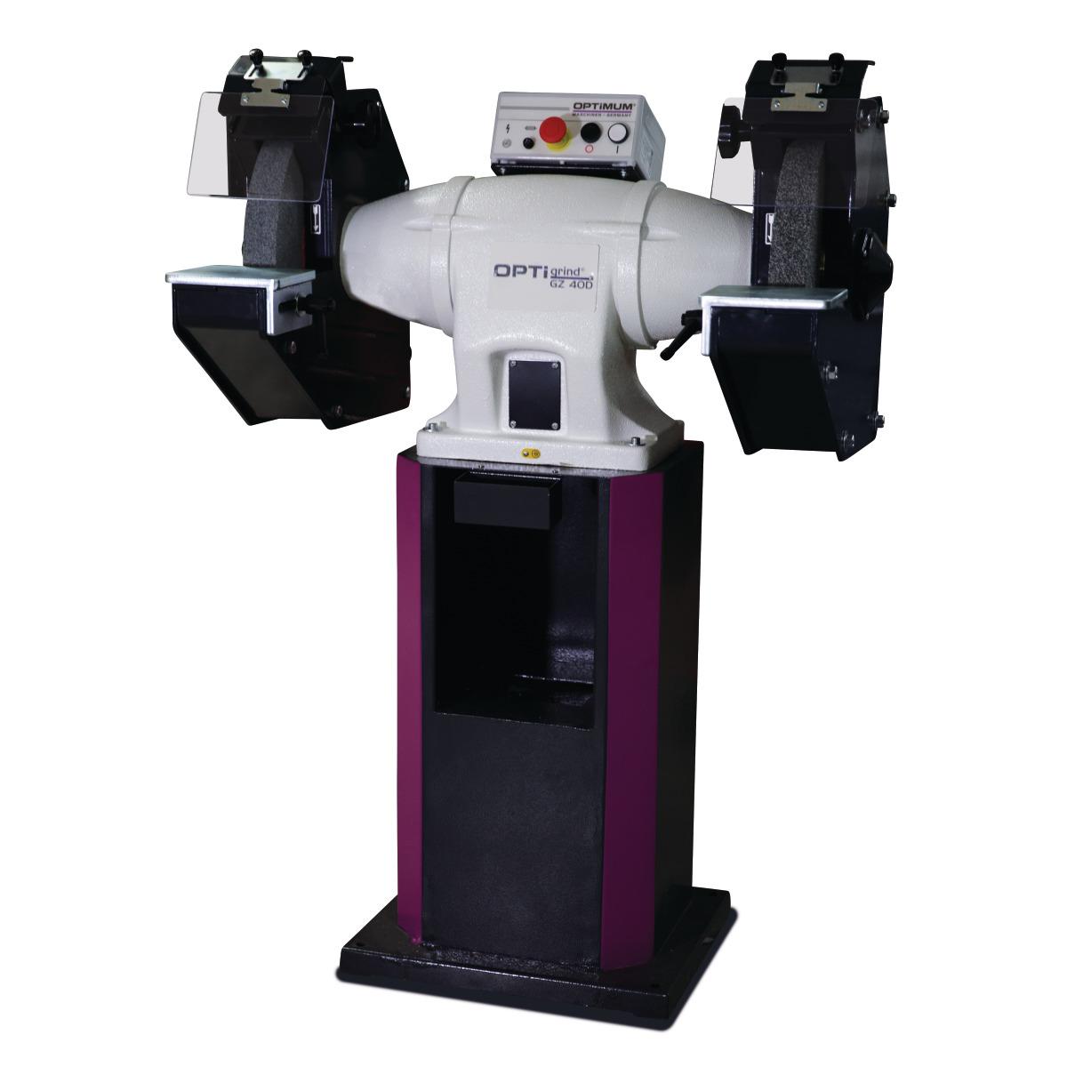 Esmeril de banco industrial Optimum OPTIgrind GZ 40D
