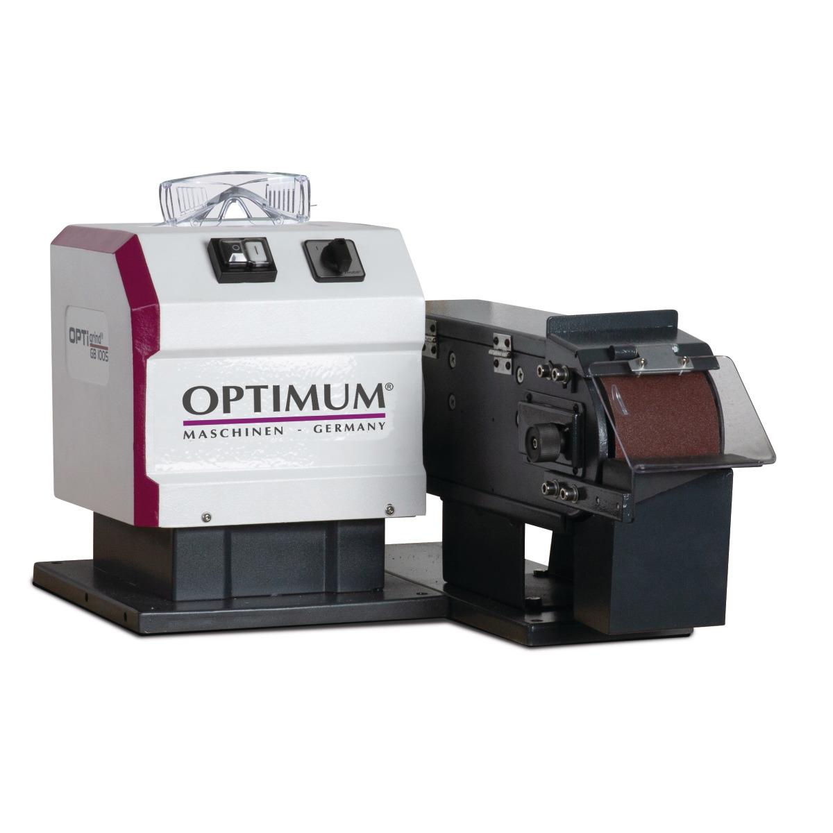 Esmeriladora y lijadora combinada Optimum OPTIgrind GB 100S