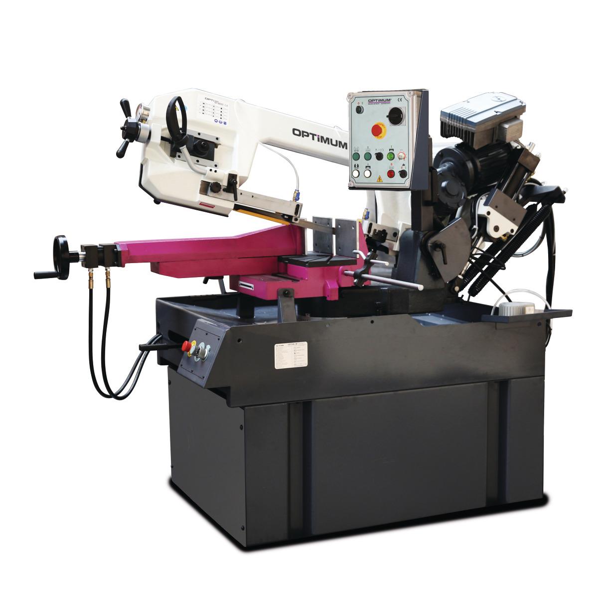 Familia de sierras huincha para metal Optimum OPTIsaw - Sierra huincha doble inglete semiautomática para metal Optimum OPTIsaw SD 351AV