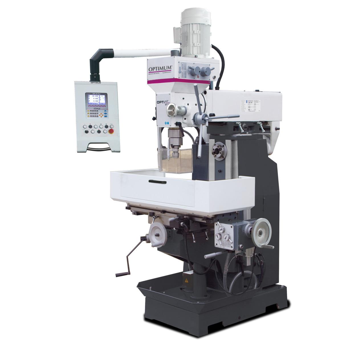 Fresadora-mandrinadora universal de precisión Optimum OPTImill MT 50 con DPA 31 Plus
