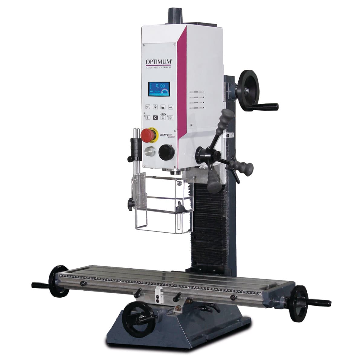 Optimum OPTImill MH 2DV — Fresadora-Taladradora con Avance Automático