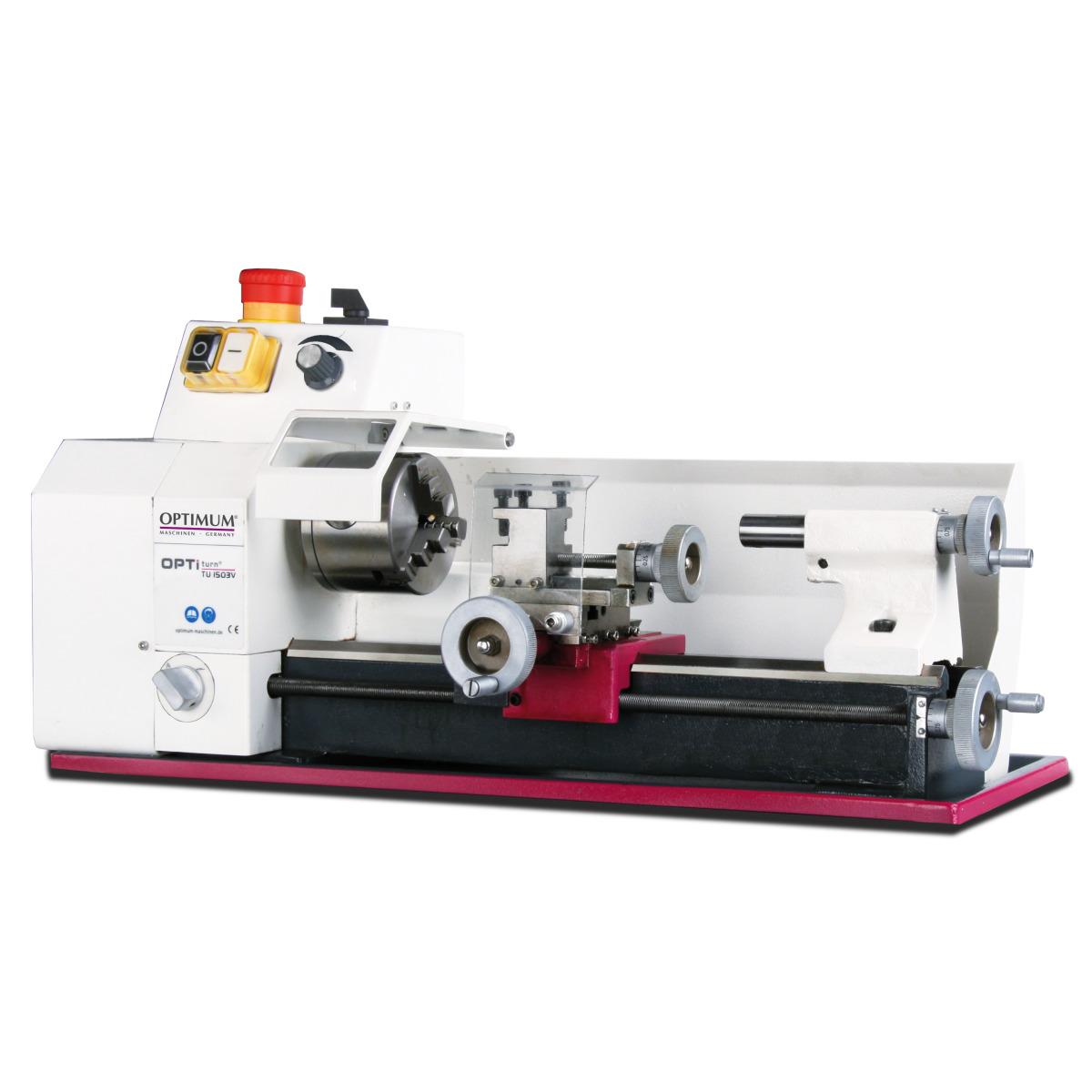 Torno para metal Optimum OPTIturn TU 1503V