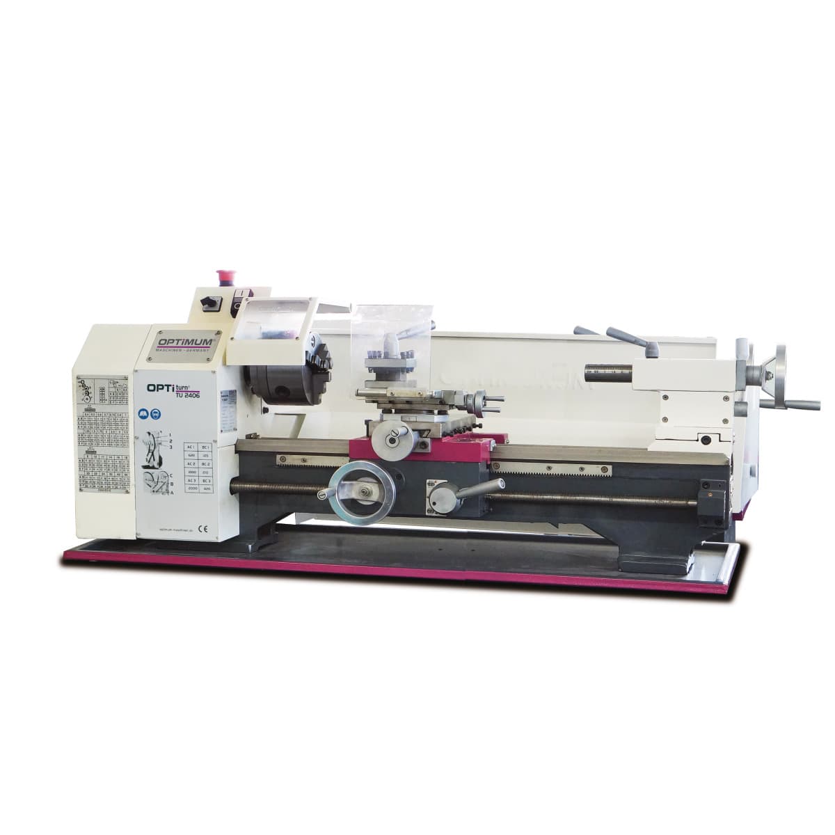 Torno para metal Optimum OPTIturn TU 2406 / TU 2406V