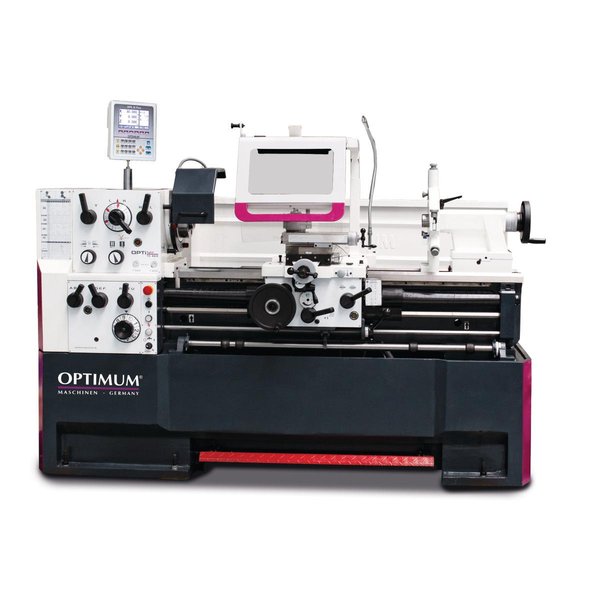 Torno paralelo de precisión Optimum OPTIturn TH 4610D / TH 4620D - Torno paralelo de precisión Optimum OPTIturn TH 4620D