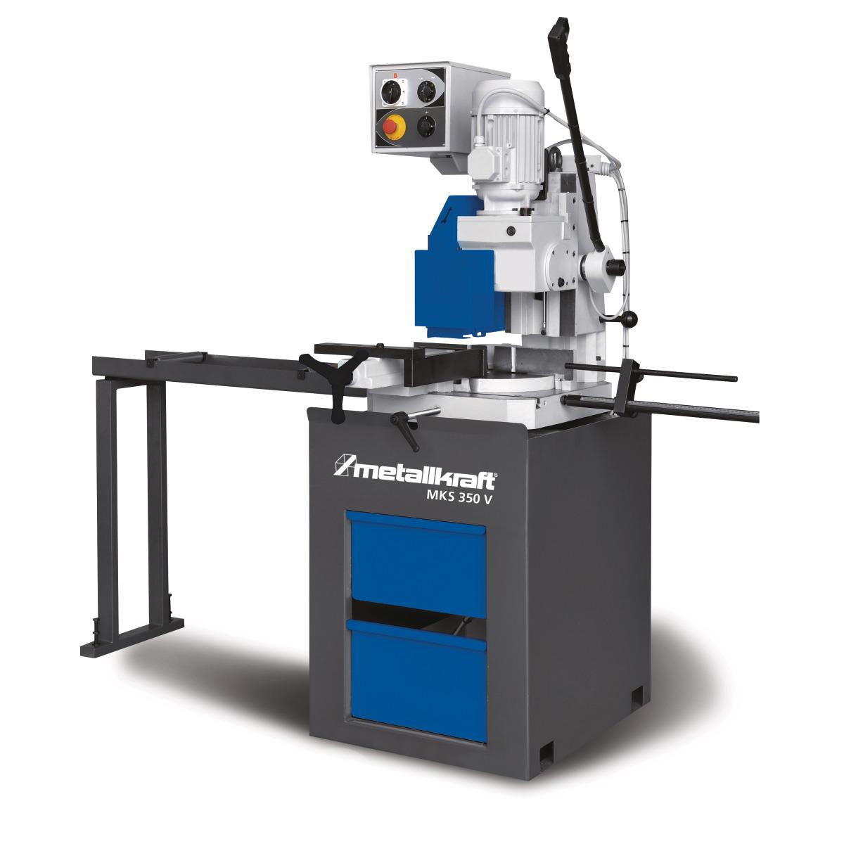 Sierra circular vertical manual para metal Metallkraft MKS 350V