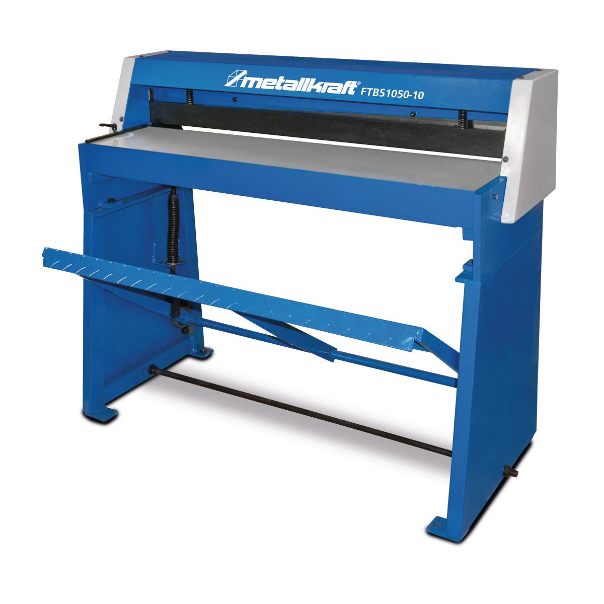Cizalla de pedal para metal Metallkraft FTBS 1050-10