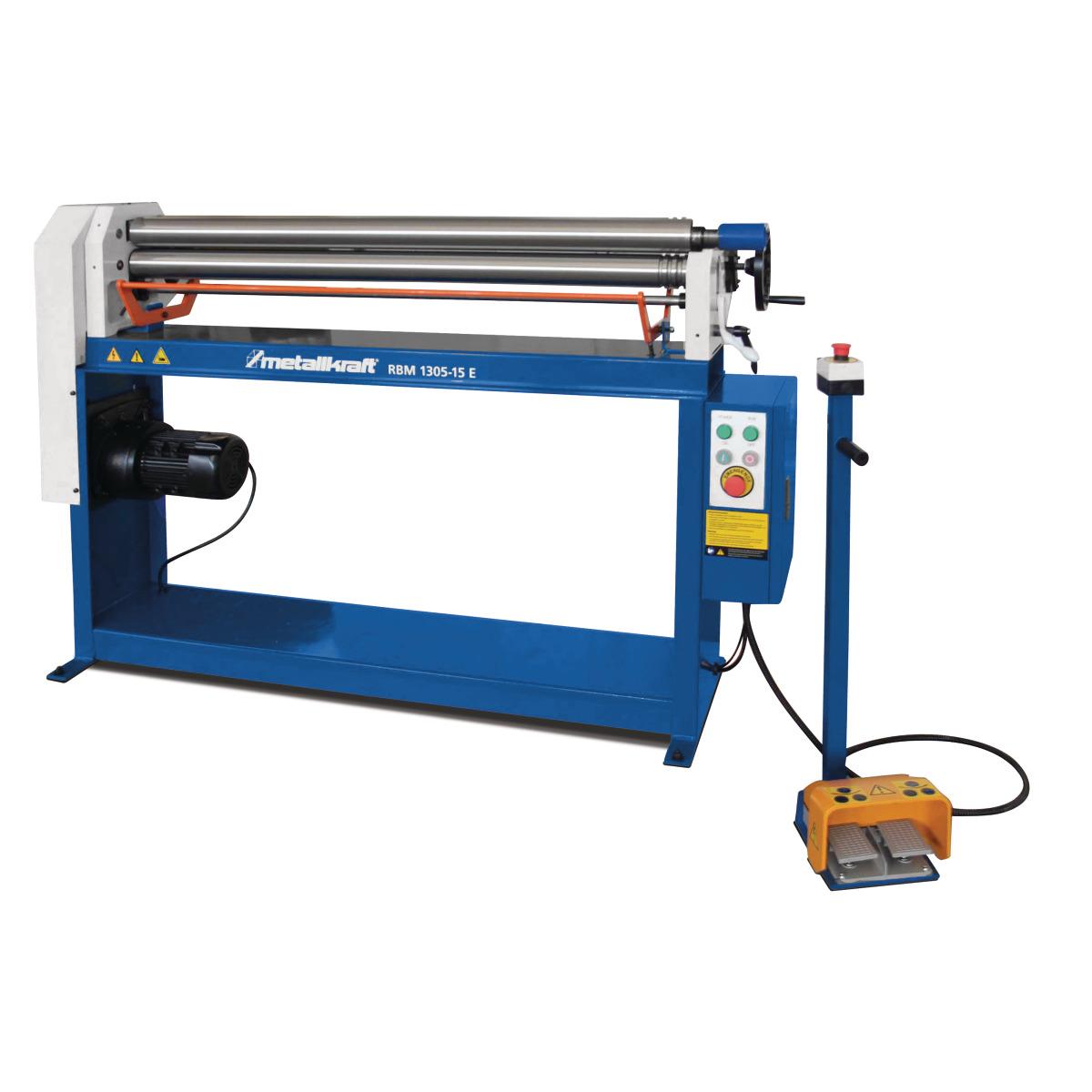 Roladora motorizada de planchas Metallkraft RBM 1305-15 E