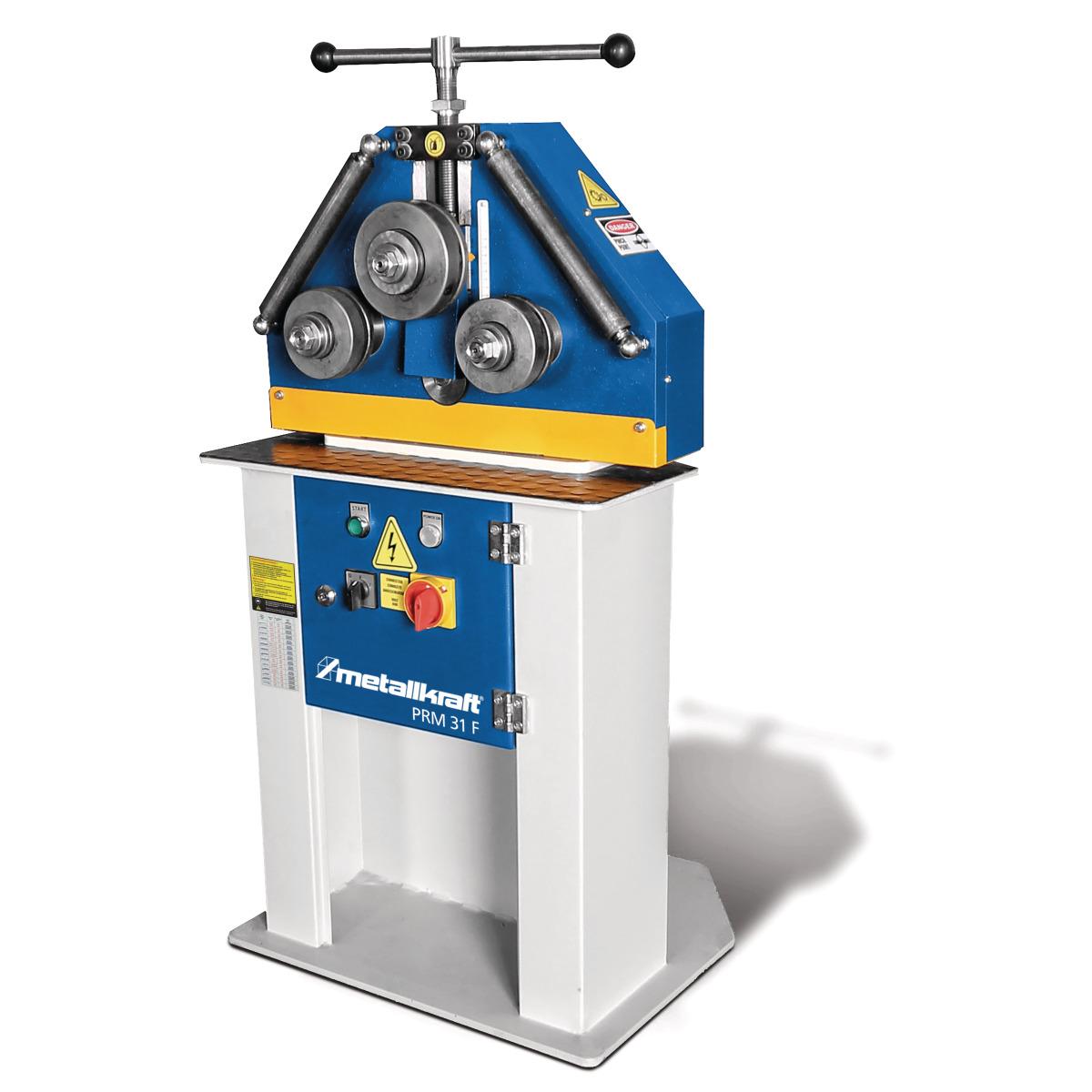 Curvadora de perfiles motorizada Metallkraft PRM 31 F