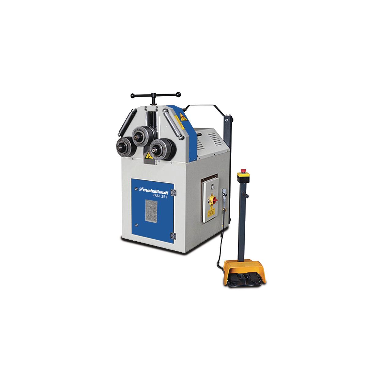Curvadora de perfiles motorizada Metallkraft PRM 35 F