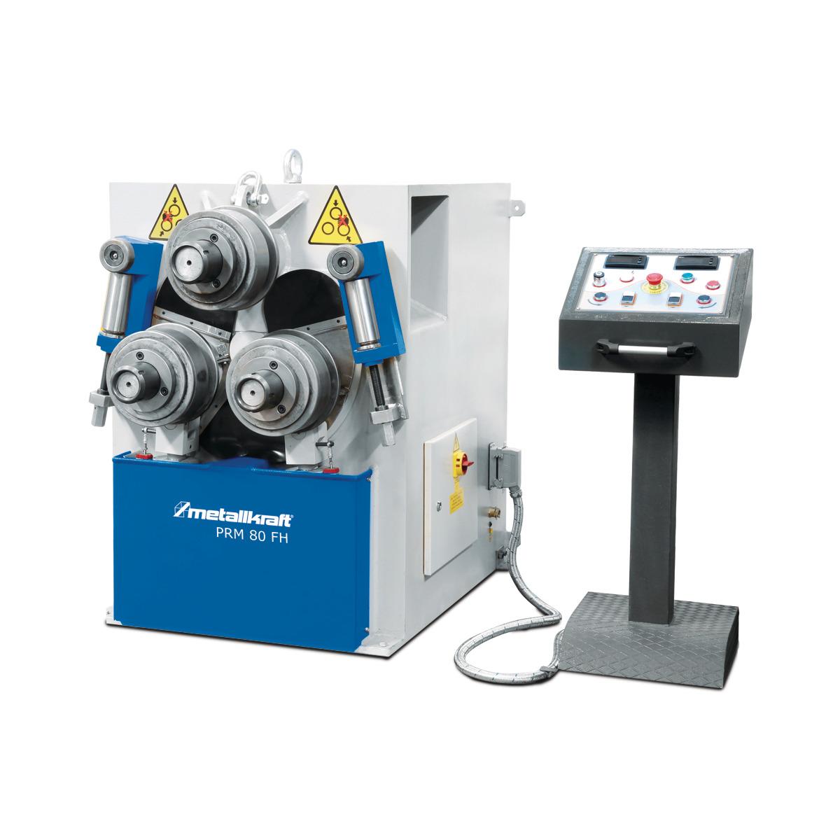 Curvadora hidráulica de perfiles y anillos Metallkraft PRM 100 FH - Curvadora hidráulica de perfiles y anillos Metallkraft PRM 80 FH