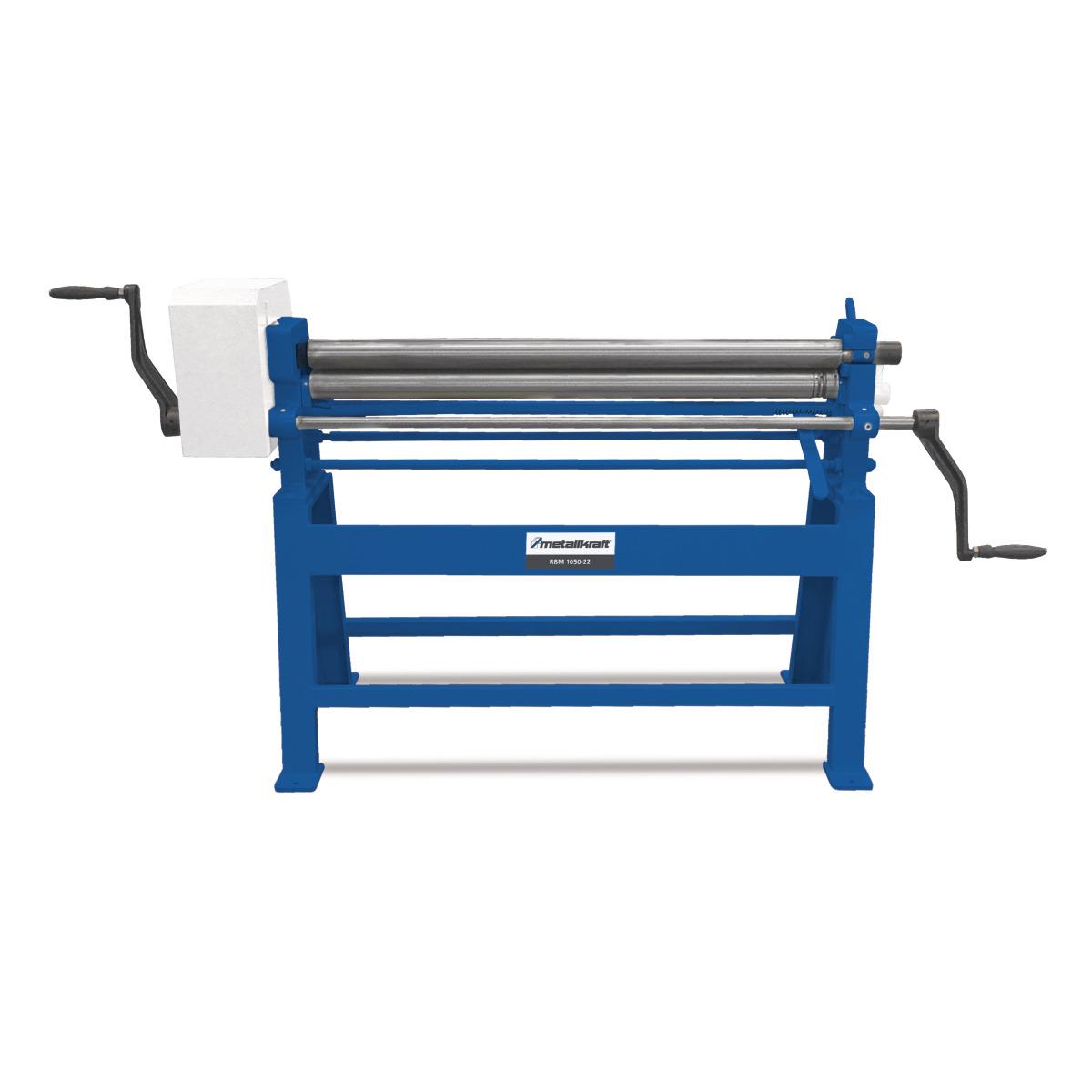 Metallkraft RBM 1050-22 maquina cilindradora manual de planchas