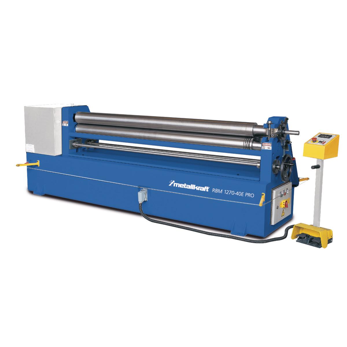 Roladora motorizada de planchas Metallkraft RBM 1270-40E Pro