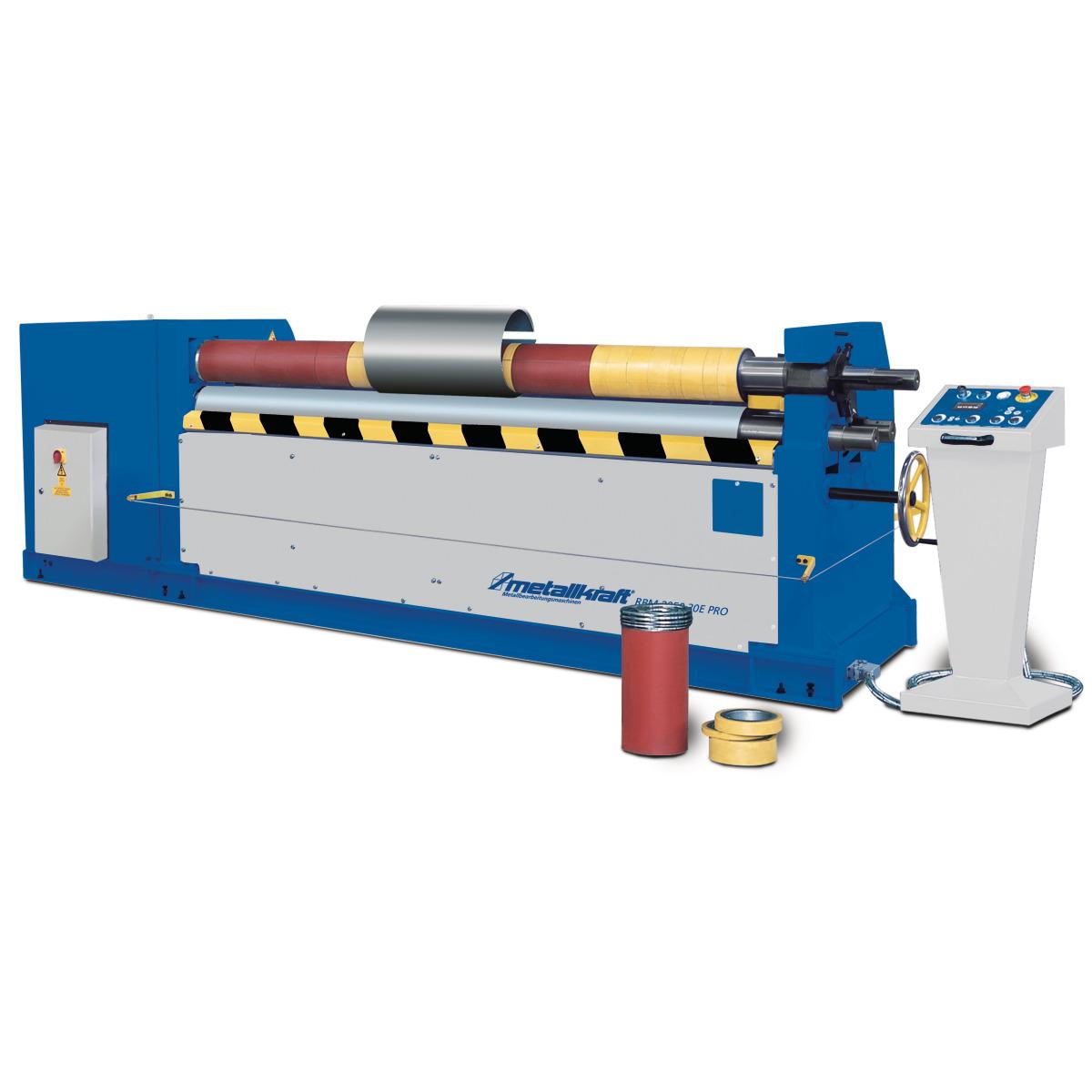 Roladora motorizada de planchas Metallkraft RBM 3050-60E Pro - Roladora motorizada de planchas Metallkraft RBM 2550-60E Pro