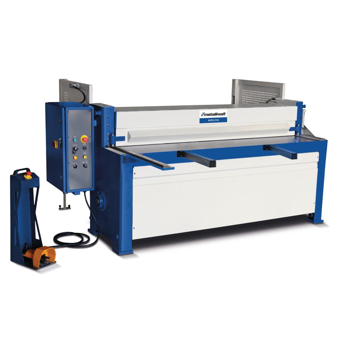 Cizalla motorizada para chapa Metallkraft MTBS 2103