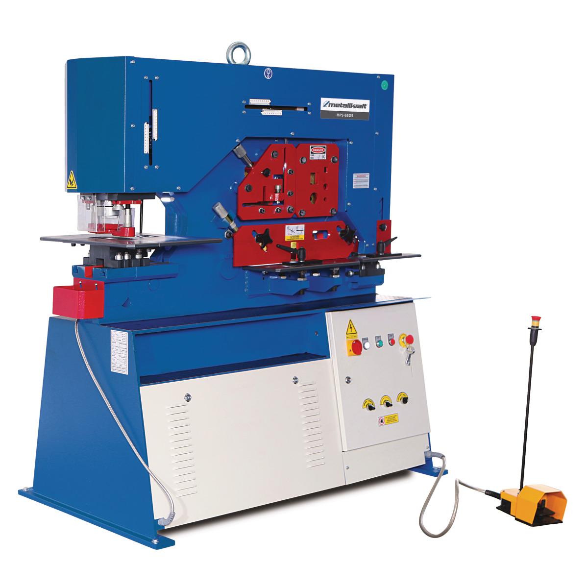 Punzonadora y cizalla hidráulica Metallkraft HPS 65 DS