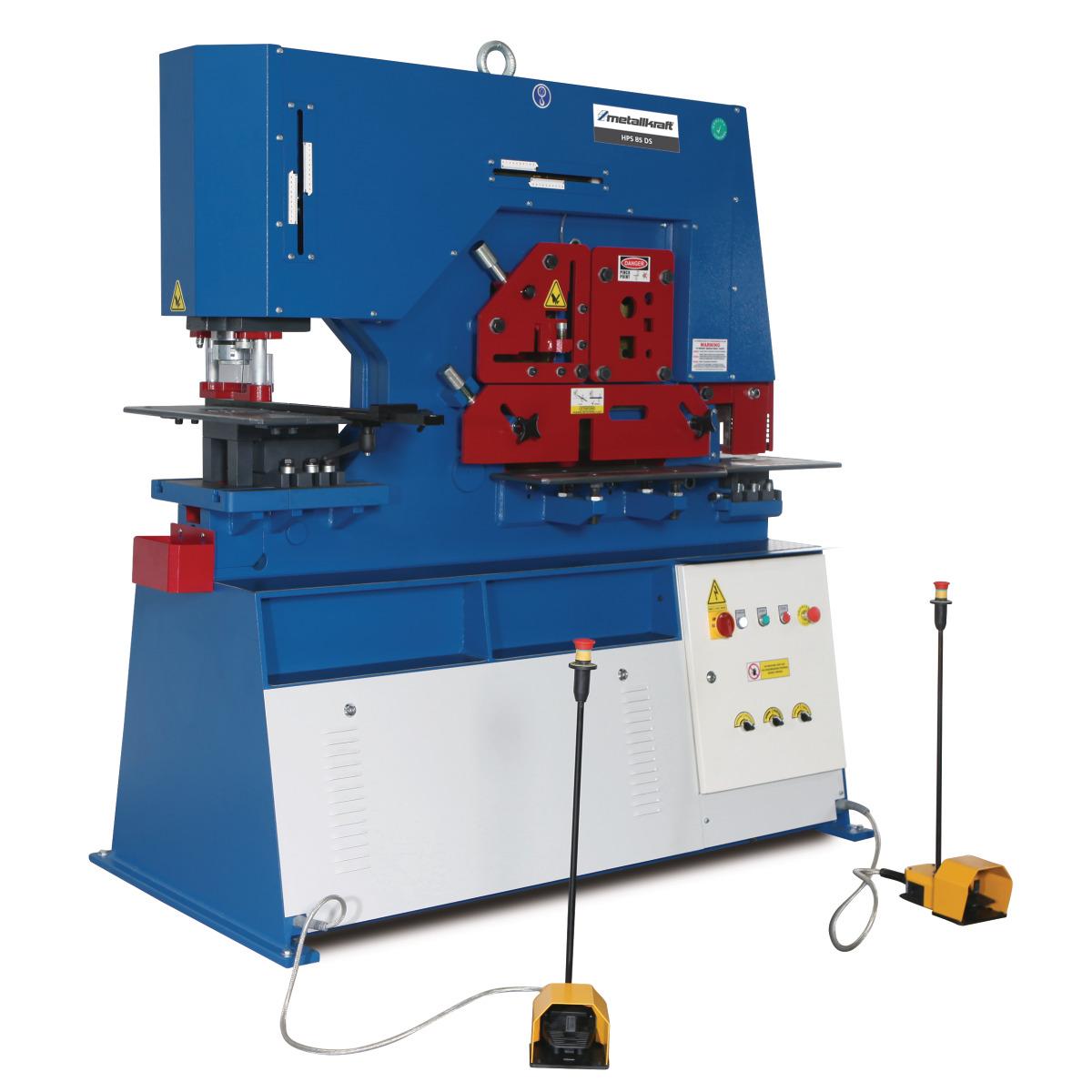 Punzonadora y cizalla hidráulica Metallkraft HPS 175 DS - Punzonadora y cizalla hidráulica Metallkraft HPS 85 DS