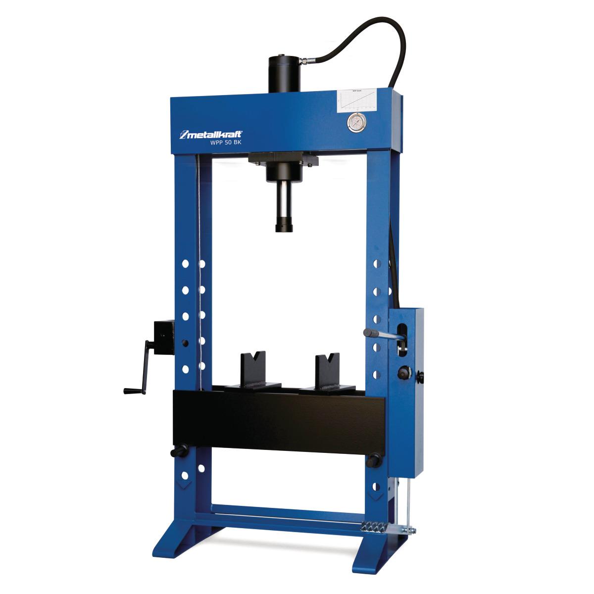 Prensa hidraulica de taller Metallkraft WPP 50 BK