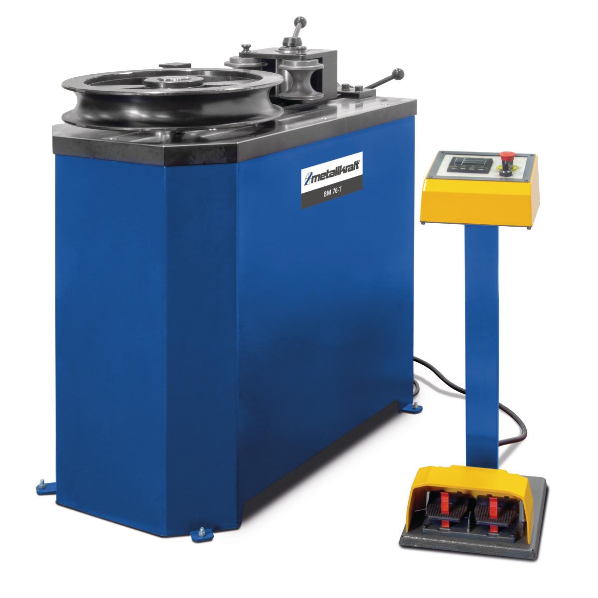Curvadora de tubos sin mandril Metallkraft BM 76-T