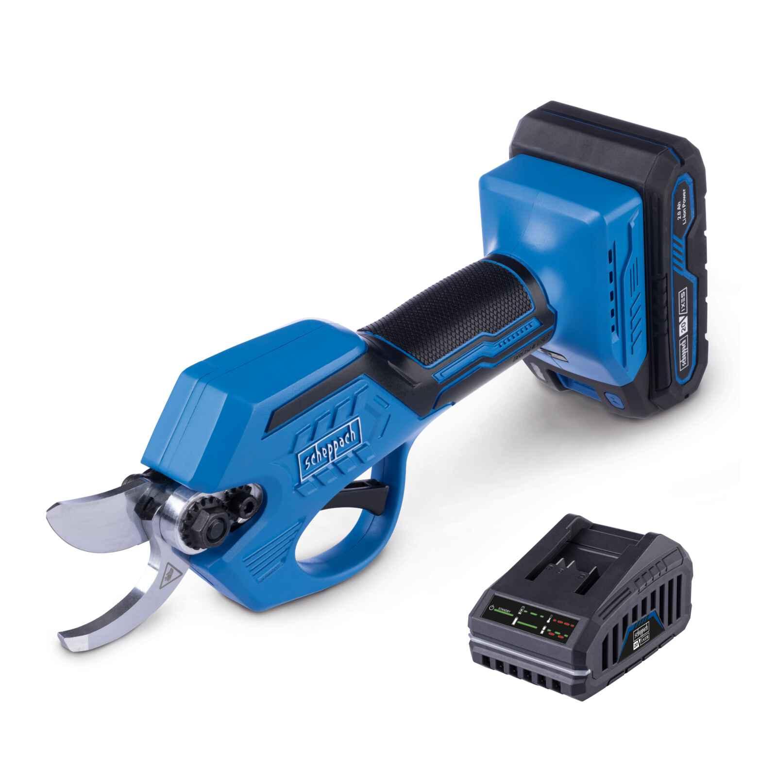 Tijera de Poda Brushless BC-PRS28-X Set con Batería 2Ah y Cargador — vista frontal
