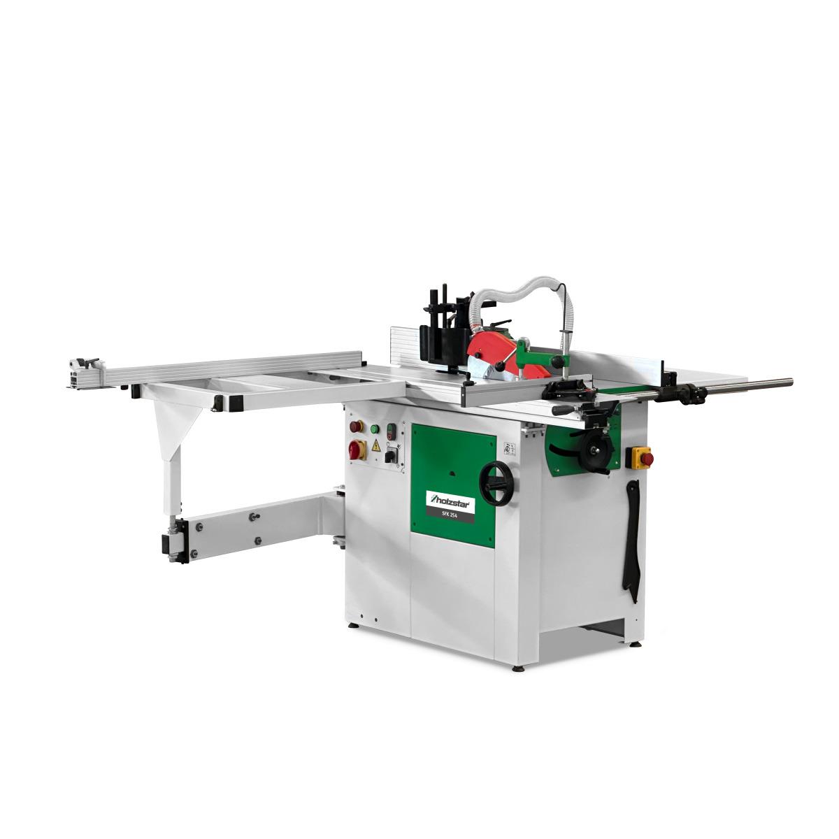 Holzstar SFK 254/30-1300 (230V) máquina combinada sierra y tupí