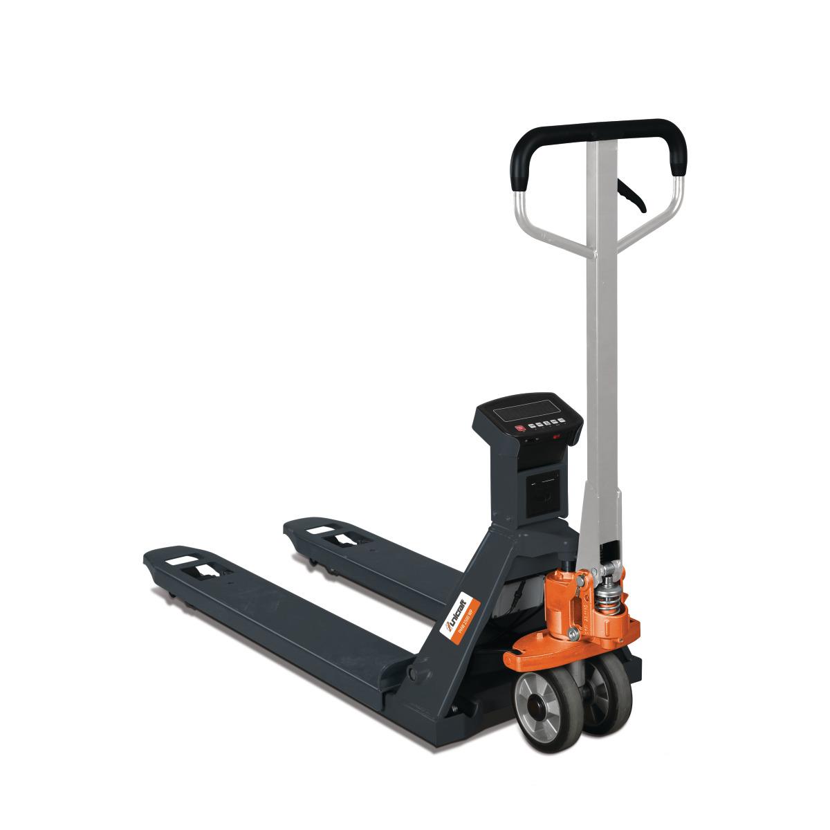 Transpaleta Unicraft PHW 2500 WP con balanza e impresora