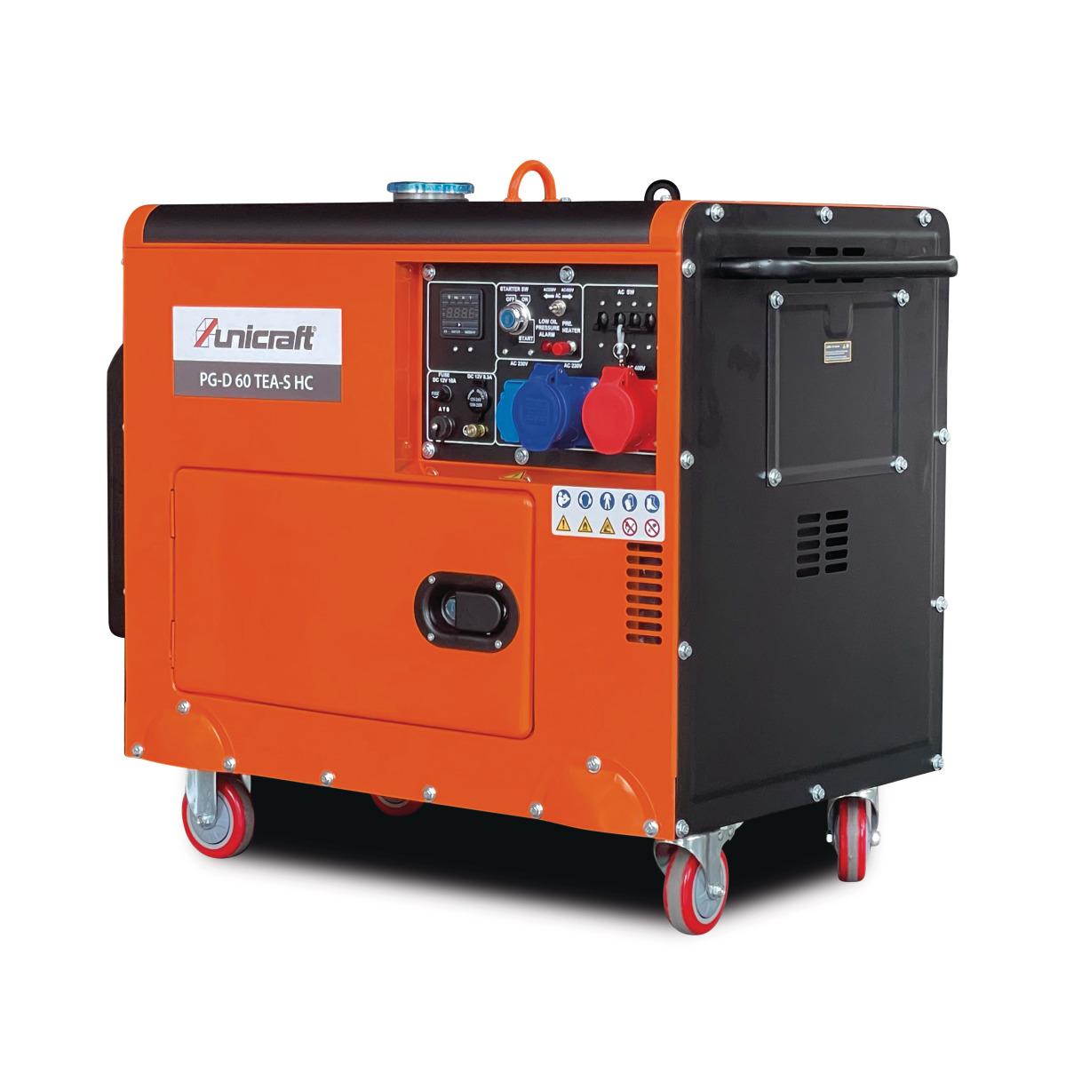 Generador electrico sincronico Unicraft PG-D 60 TEA-S HC