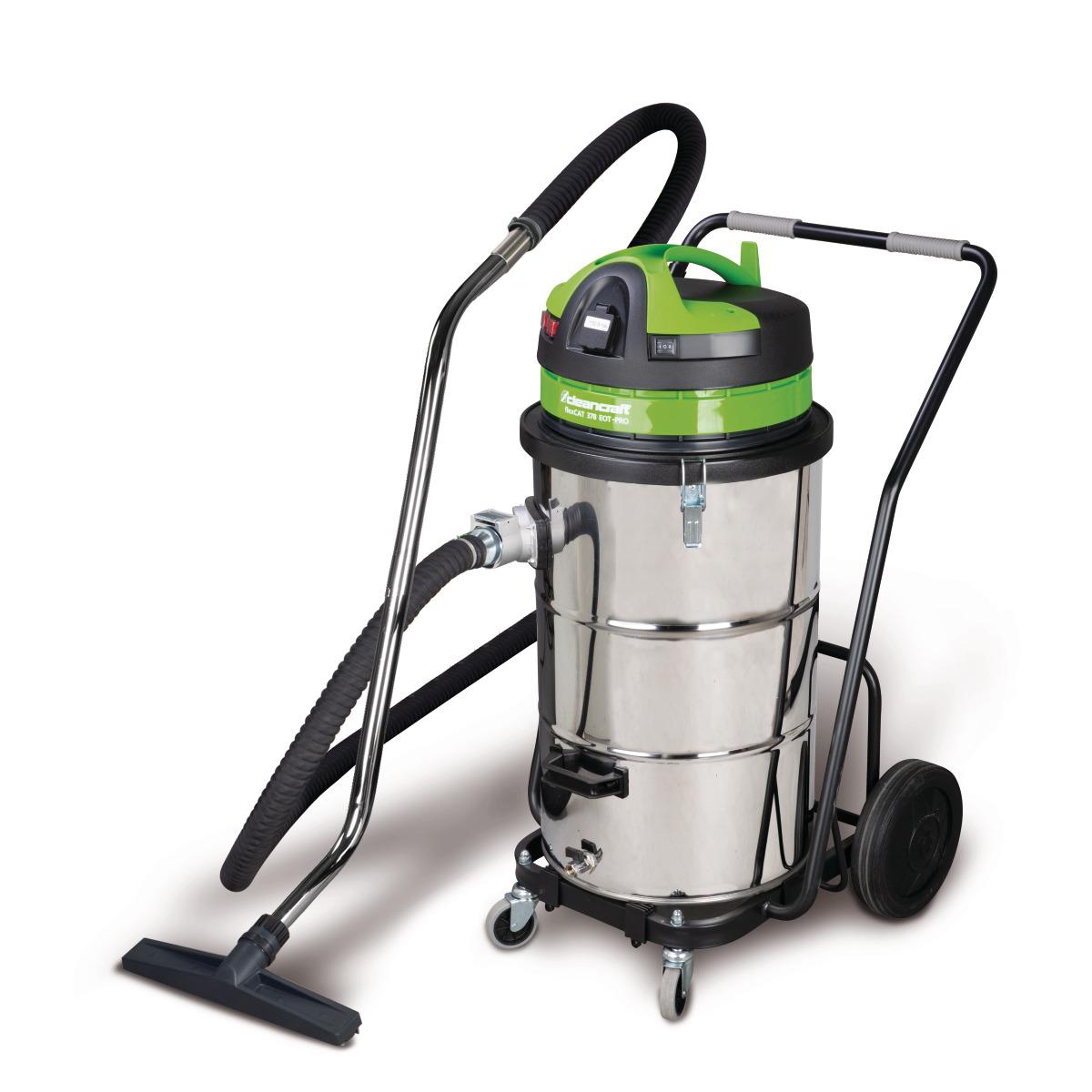 Aspirador húmedo/seco Cleancraft flexCAT 378 EOT-PRO para aceite y viruta metálica