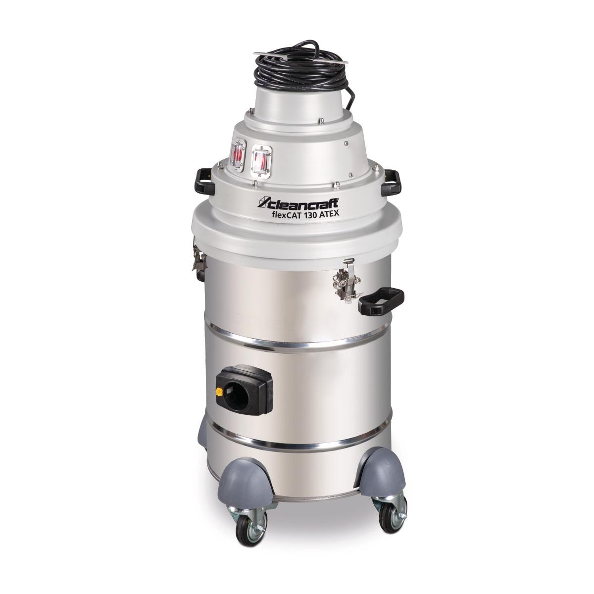 Aspiradora industrial en seco Cleancraft flexCAT 130 ATEX