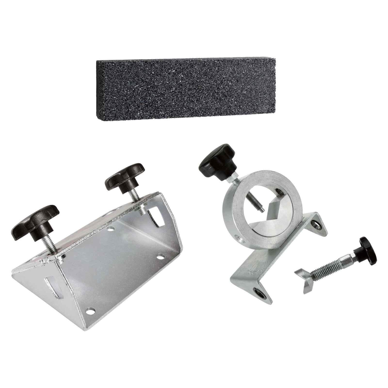 Kit de Afilado para Herramientas de Torneado - Scheppach — vista frontal