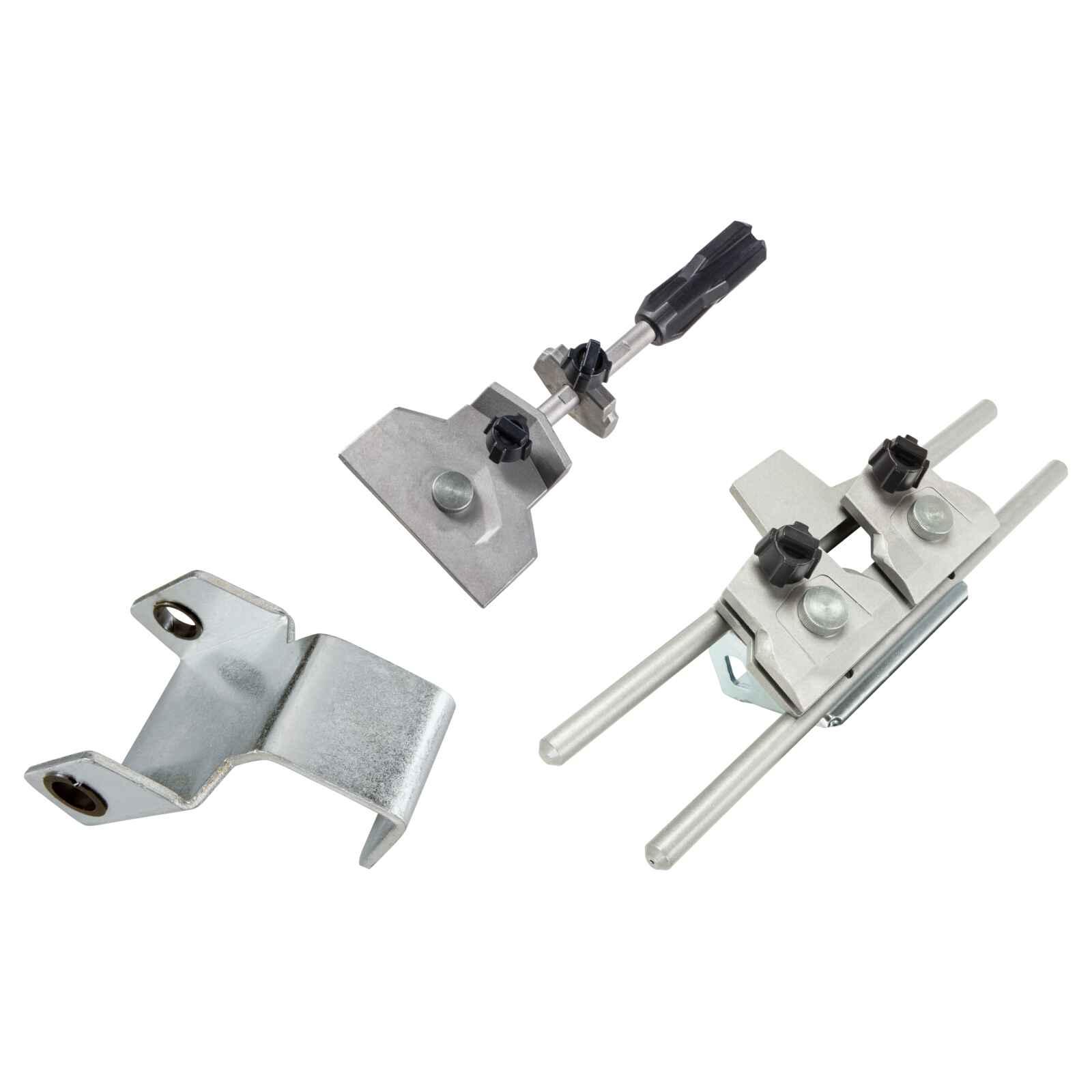 Kit de Accesorios de Afilado para Hachas, Cuchillos y Tijeras - Scheppach — vista frontal