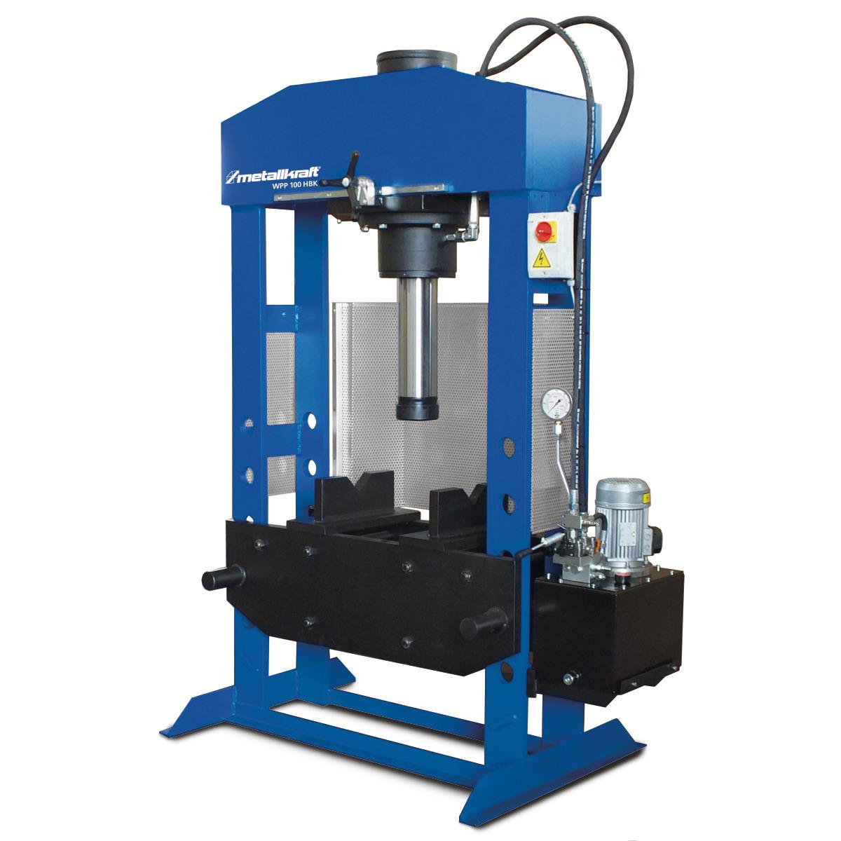 Prensa hidráulica de taller Metallkraft WPP 160 HBK D 1500