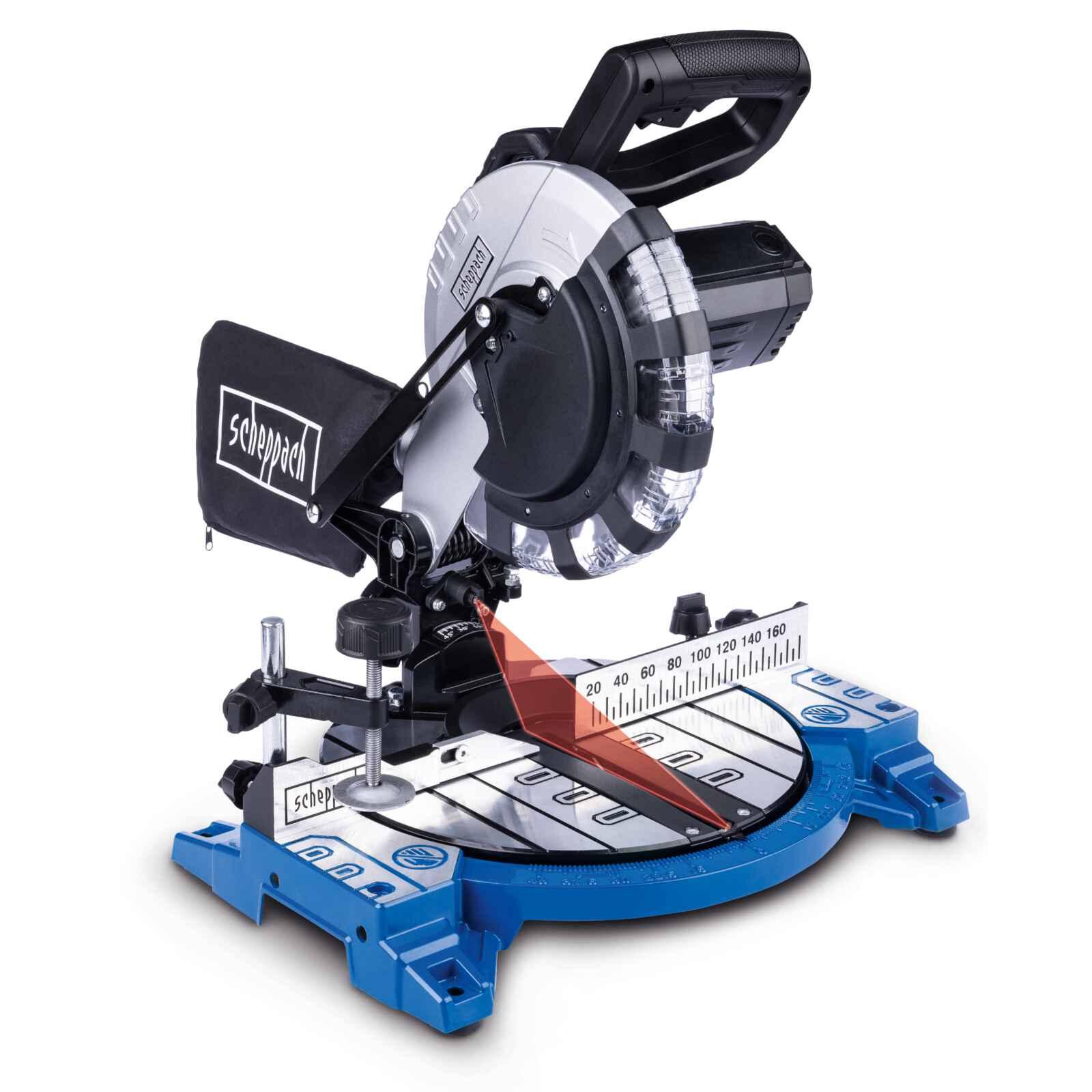Ingleteadora Scheppach HM210L 210 mm 1500 W - Ingleteadora Compacta Pro 8 1/4 - Scheppach