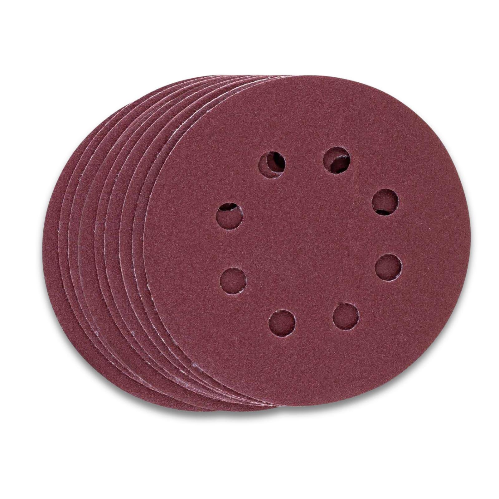 Set 9 Lijas para Lijadora Orbital 5" Scheppach